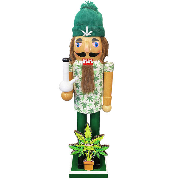 Item 401283 It's 420 Somewhere Nutcracker