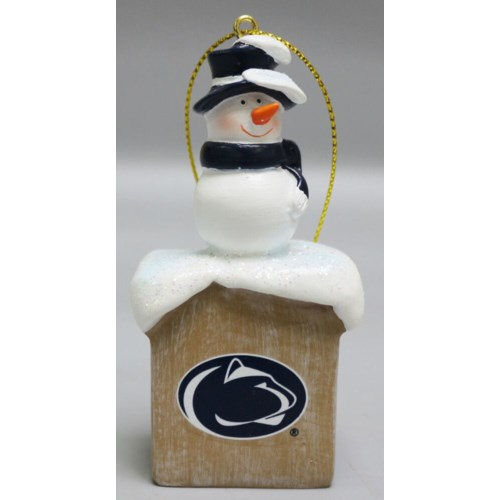 Item 416137 Penn State Snowman Logo Ornament