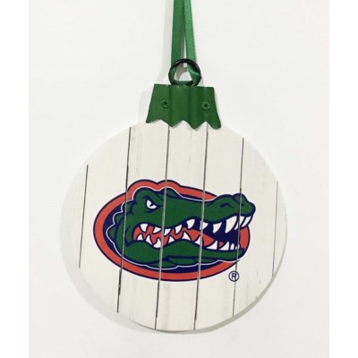 Item 416446 University of Florida Gators Slat Board Ball Ornament