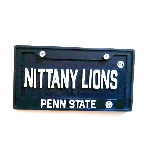 Item 416509 Penn State University Nittany Lions License Plate Ornament