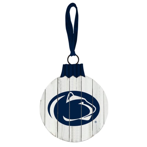 Item 416511 Penn State University Nittany Lions Slat Board Ball Ornament