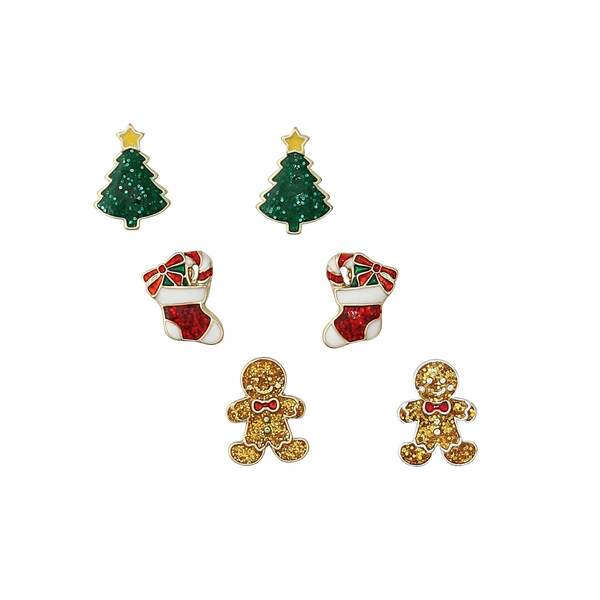 Item 418132 Trees, Stockings, And Gingerbread