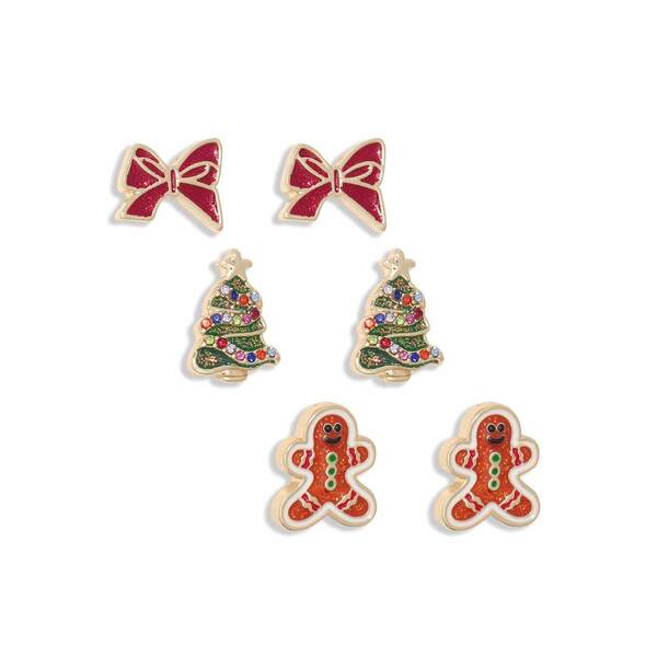 Item 418433 Christmas Trio Favorites Earrings