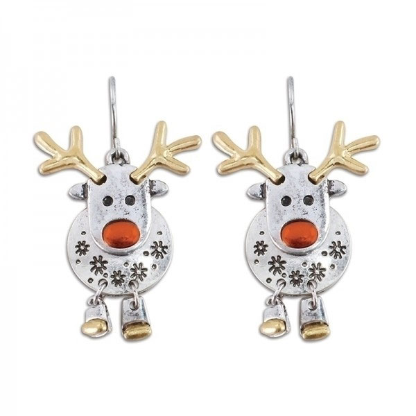 Item 418467 Reindeer Earrings