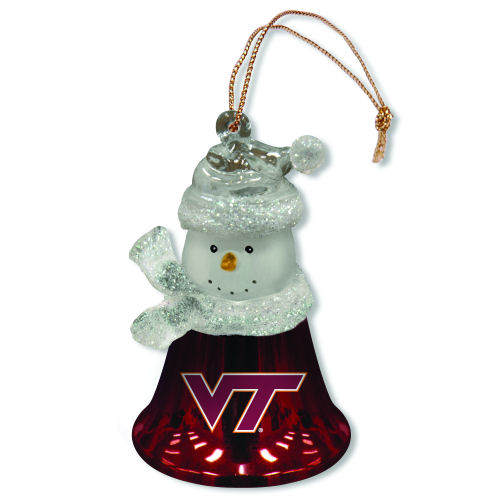 Virginia Tech Hokies Bell Ornament - Item 420108 | The Christmas Mouse