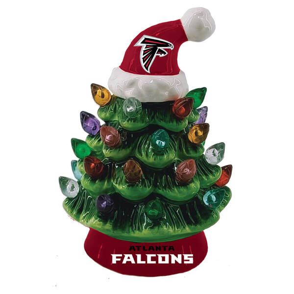Item 420111 Atlanta Falcons Tree with Hat Ornament