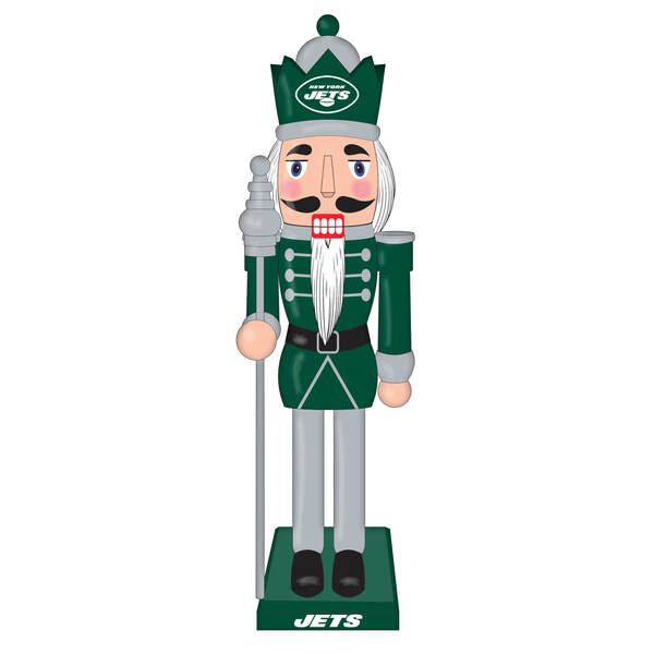 Item 420144 New York Jets Nutcracker