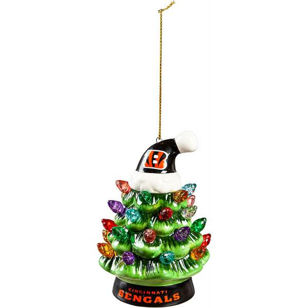 Item 420146 Cincinnati Bengals Tree with Hat Ornament