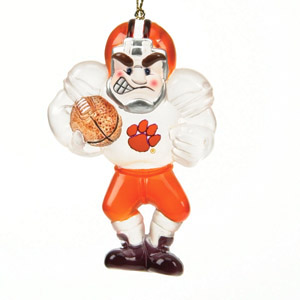 Item 420163 Clemson University Tigers Football Player Ornament