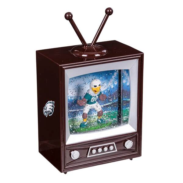 Item 420369 Philadephia Eagles Vintage Tv Water Lantern