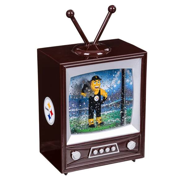 Item 420370 Pittsburgh Steelers Vintage Tv Water Lantern