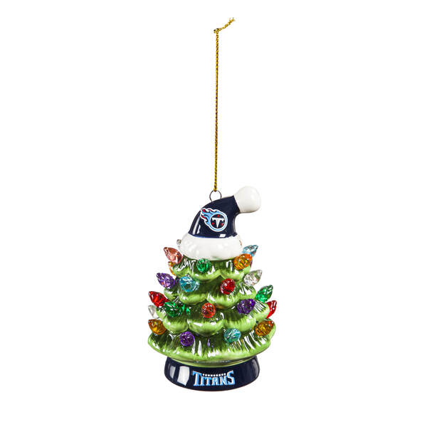 Item 420382 Tennessee Titans Tree with Hat Ornament