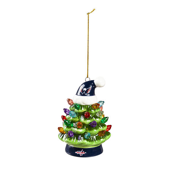 Item 420543 Washington Capitals Tree with Hat Ornament