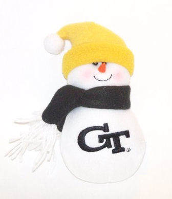 Item 420545 Georgia Tech Yellow Jackets Snowman Ornament