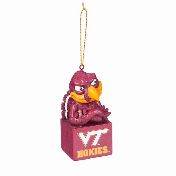 Item 420635 Virginia Tech Hokies Mascot Ornament