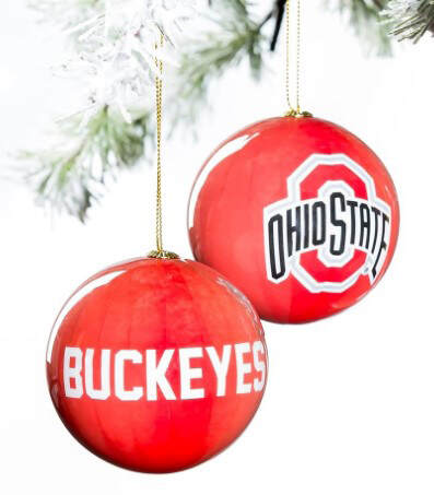 Item 420691 Ohio State Ball Ornament