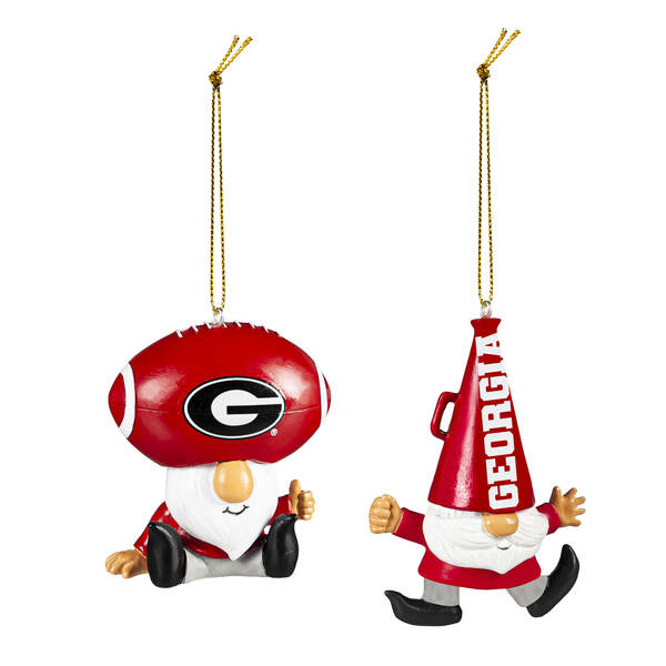 Item 420706 Georgia Bulldogs Gnome Fan Ornament
