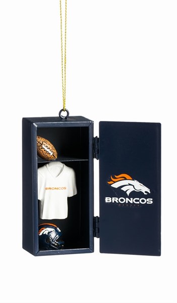 Item 420747 Denver Broncos Locker Ornament