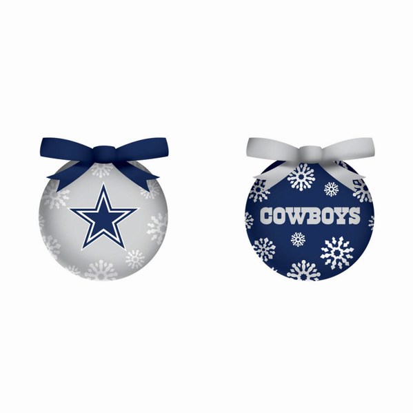 Dallas Cowboys 4 LED Ceramic Christmas Ornament — DiscoSports