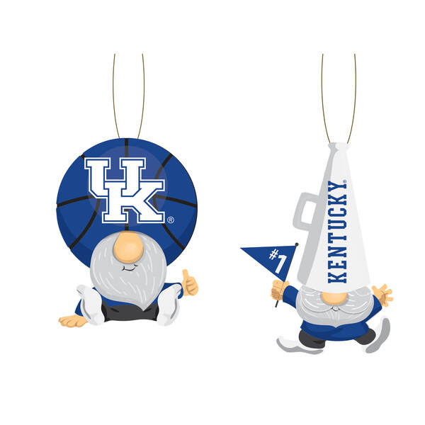 Item 420761 Kentucky Wildcats Gnome Fan Ornament