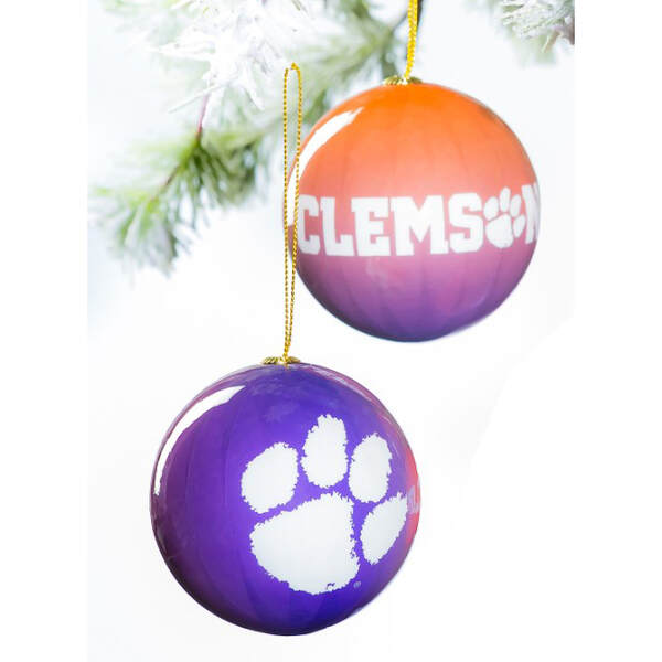 Item 420800 Clemson University Ball Ornament