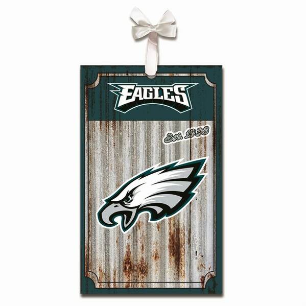 Item 421227 Philadelphia Eagles Corrugate Ornament