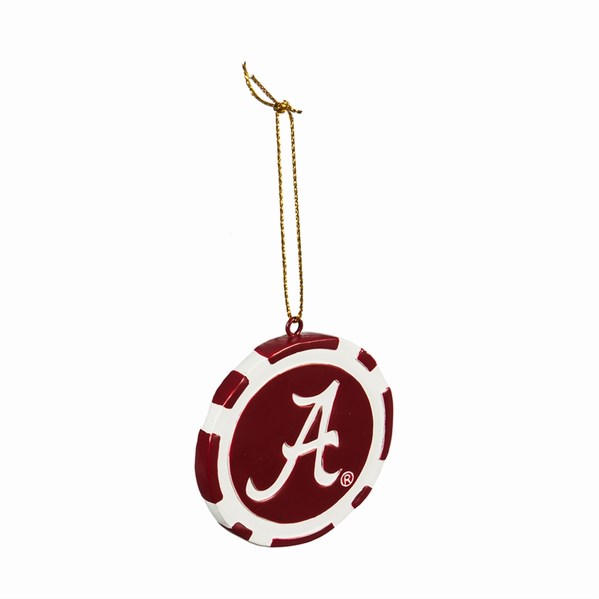 Item 421424 University of Alabama Crimson Tide Token Ornament