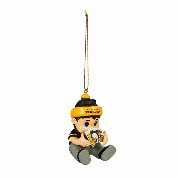 Item 421463 Pittsburgh Penguins Lil Fan Ornament
