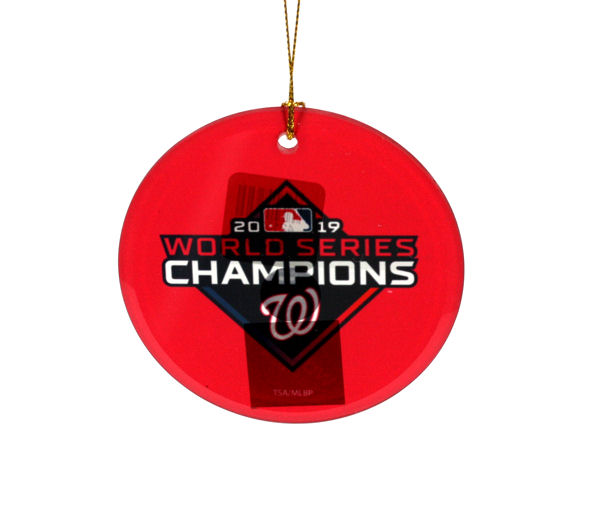 Item 421526 Washington Nationals World Series 2019 Ornament