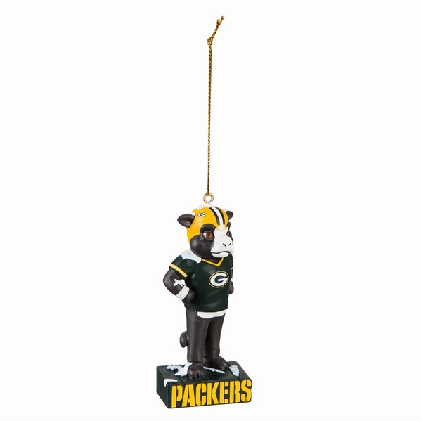 Item 421537 Green Bay Packers Mascot Statue Ornament