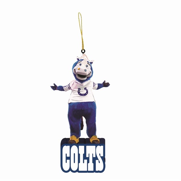 Item 421540 Indianapolis Colts Mascot Statue Ornament