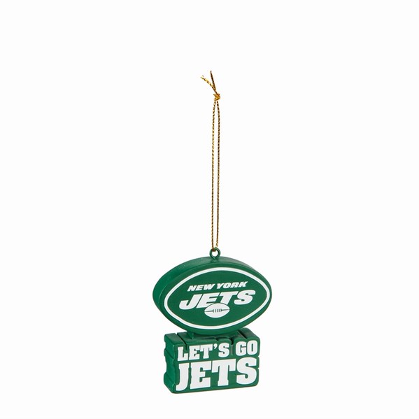 Item 421550 New York Jets Mascot Statue Ornament