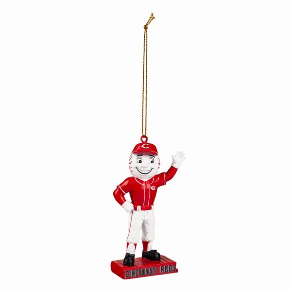 Item 421564 Cincinnati Reds Mascot Statue Ornament