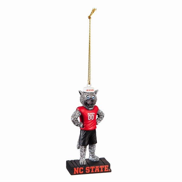 Item 421581 North Carolina State University Wolfpack Mascot Statue Ornament