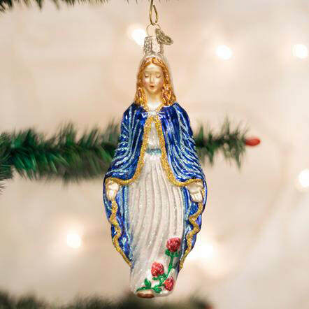 Item 425003 Virgin Mary Ornament