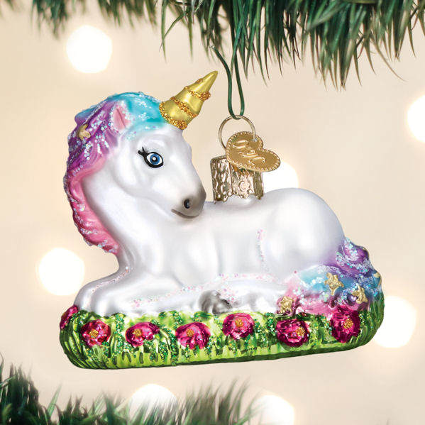 Item 425031 Baby Unicorn Ornament