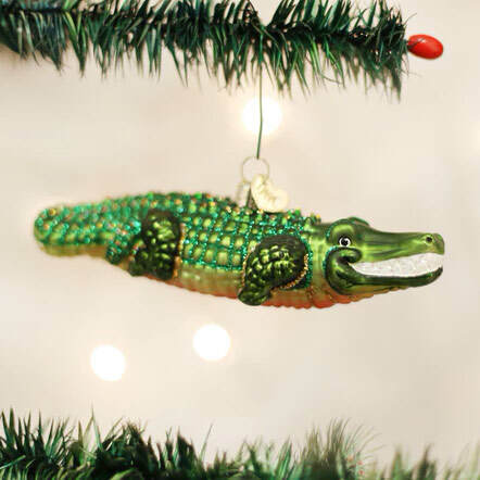 Item 425055 Alligator Ornament
