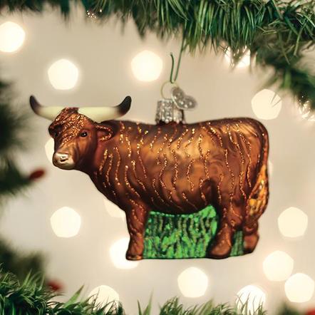 highland cows christmas