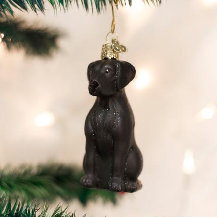 Item 425060 Black Labrador Retriever Ornament