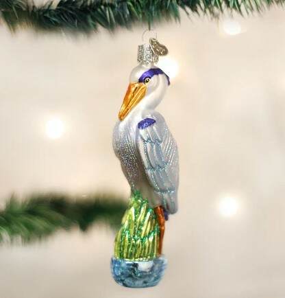 Item 425191 Great Blue Heron Ornament