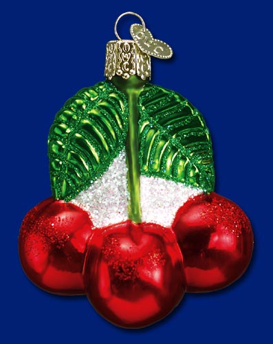 Item 425259 Cherries Ornament