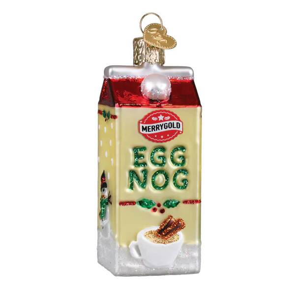 Item 425352 Eggnog Carton Ornament