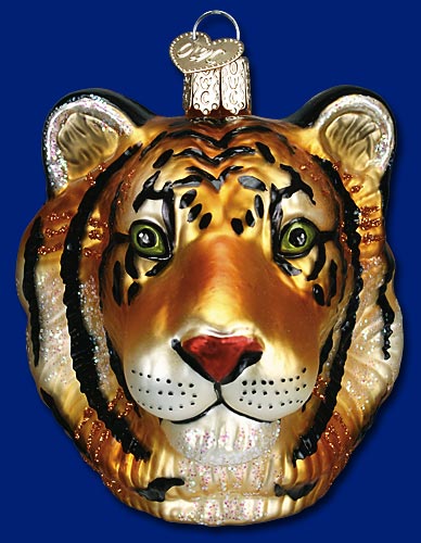 Item 425384 Tiger Head Ornament