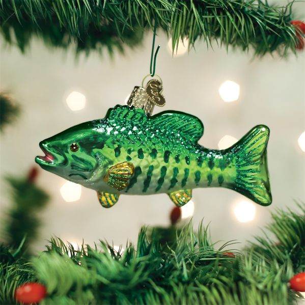 Item 425401 Smallmouth Bass Ornament