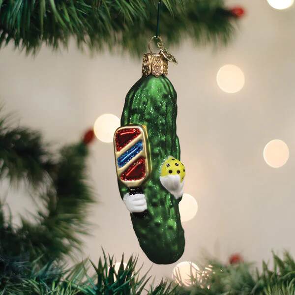 Item 425421 Pickleball Pickle Ornament