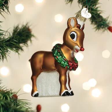 Item 425443 Rudolph The Red Nosed Reindeer Ornament