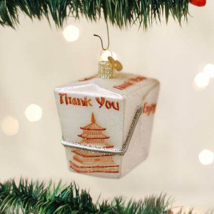 Item 425521 Chinese Take-Out Ornament