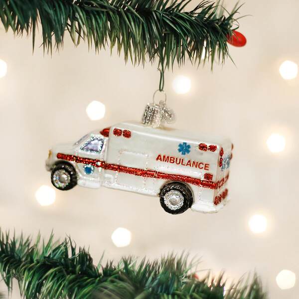 Item 425543 Ambulance Ornament