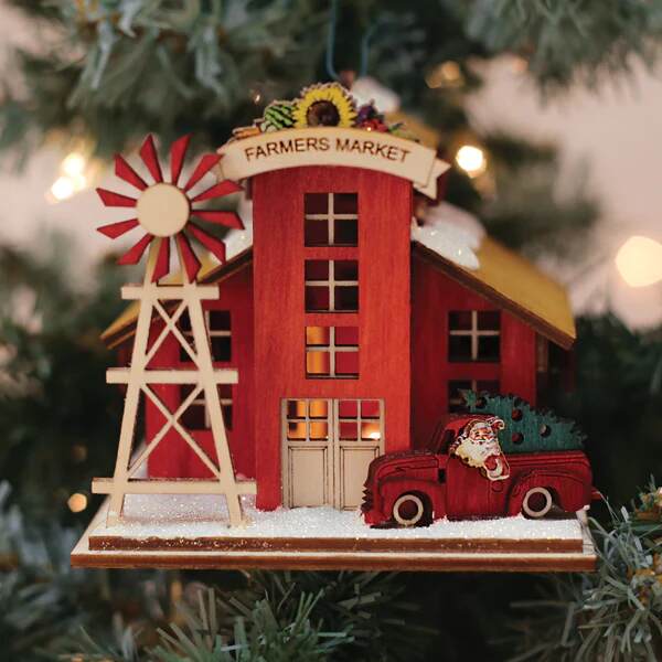 Item 425575 Farmers Market Ornament