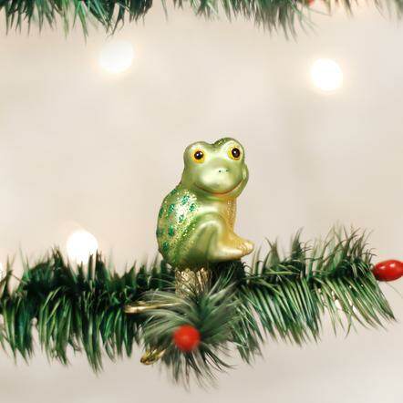 Item 425677 Happy Froggy Clip-On Ornament
